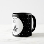 キッズハロウィーン誕生日魔女 マグカップ (正面右)