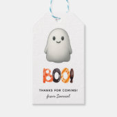 キッズハロウィーン誕生日 – リトルウィッチ ギフトタグ (正面)