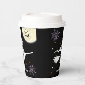 キッズハロウィーン誕生日 – リトルウィッチ 紙コップ (左)