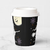 キッズハロウィーン誕生日 – リトルウィッチ 紙コップ (右)