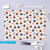 キッズハローウィンパーティキャンディカップケーキ 薄葉紙 (クラフト)