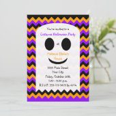 キッズハローウィンパーティ招待状 招待状 (スタンド正面)