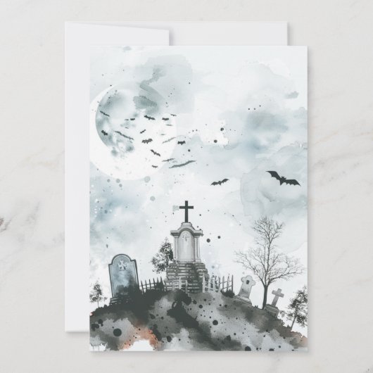 キッズハローウィンパーティ招待状 招待状 (裏面)