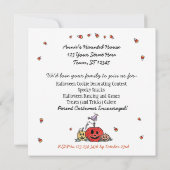 キッズハローウィンパーティ 招待状 (裏面)