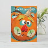 キッズハローウィンパーティ 招待状 (スタンド正面)