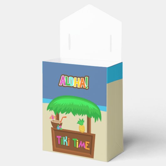 キッズハワイアンルアウ（ハワイ式宴会）パーティーゲストフリット フェイバーボックス (オープン)
