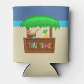 キッズハワイアンルアウ（ハワイ式宴会）パーティーゲストフリット 缶クーラー (正面)