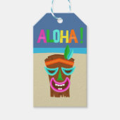 キッズハワイアンルアウ（ハワイ式宴会）パーティー ギフトタグ (正面)