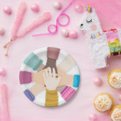 キッズハンズ紙プレート ペーパープレート (パーティー)