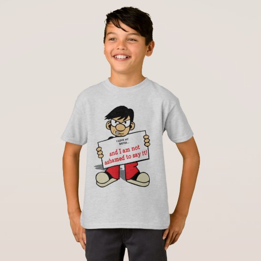 キッズハンドルTAGLESS® Tシャツ (正面フル)