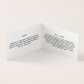 キッズハンド絵を描ズ |美術工芸品 名刺 (内部)