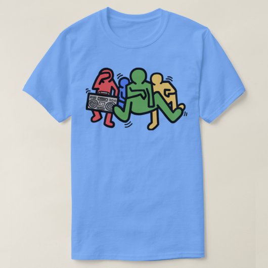 キッズハーリング Tシャツ (デザイン正面)