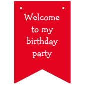 キッズハ色彩の鮮やかンドプリント美術パーティー誕生日バンティング バンティングフラッグ (第2の旗)