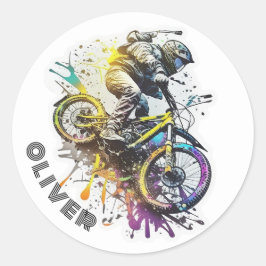 キッズバイクBMX。レーシングエクストリーム・アドベンチャーボーイ ラウンドシール