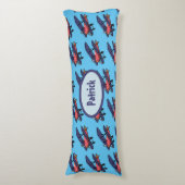 キッズバイプレーンパターカスタマイズン ボディピロー (正面縦)