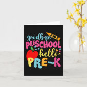 キッズバイヨンプレスクール新学期 カード (黄色い花)