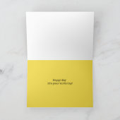 キッズバグボックス昆虫クモハッピーバースデー カード (内部)