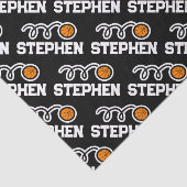 キッズバスケットボール競技誕生日テーマカスタム 薄葉紙 (詳細)