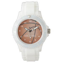 キッズバスケパーソナライズされたットボール 腕時計