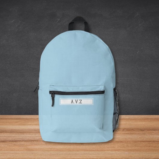 キッズバックパックイニシャル付き – 新学期 プリントバックパック