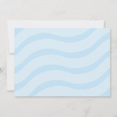 キッズバルーンスターフォトバースデーパーティーの招待 招待状 (裏面)