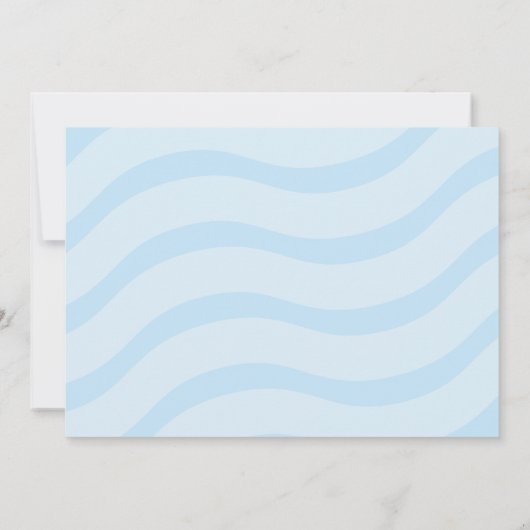 キッズバルーンスターフォトバースデーパーティーの招待 招待状 (裏面)