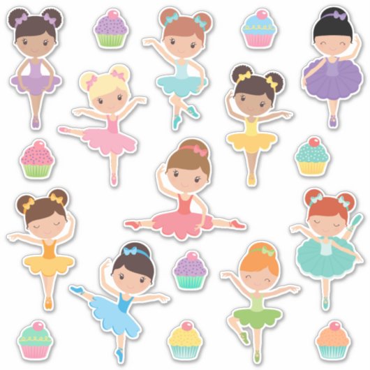 キッズバレリーナ シール (正面)