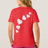 キッズバレンタインのシャツキッズバレンタインのシャツ Tシャツ (裏面)