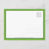 キッズバレンタインデーのカード – サッカーの愛 シーズンポストカード (裏面)