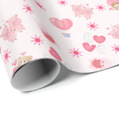 キッズバレンタインデー ラッピングペーパー (ロールコーナー)
