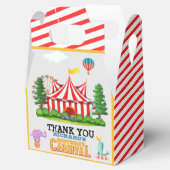 キッズバースデーパーティーサーカスカーニバルテーマ フェイバーボックス (オープン)