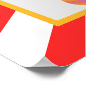 キッズバースデーパーティーサーカスカーニバルテーマ ポスター (角)