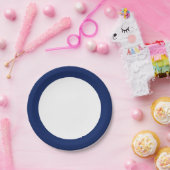 キッズバースデーパーティーブルー ペーパープレート (パーティー)