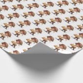 キッズパイレーツ誕生日ギフトラッピング紙ボーイ ラッピングペーパー (角)