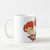 キッズパインウッドダービーカーレース コーヒーマグカップ (左)