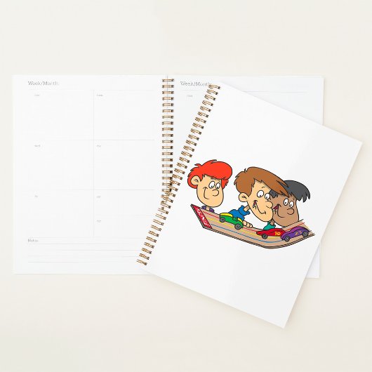 キッズパインウッドダービーカーレース プランナー手帳