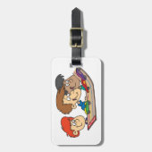 キッズパインウッドダービーカーレース ラゲッジタグ (正面縦)