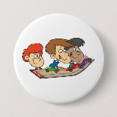 キッズパインウッドダービーカーレース 缶バッジ (正面)
