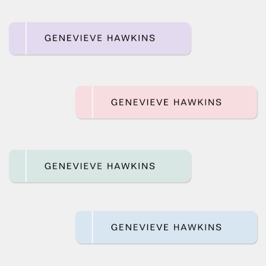 キッズパステルライン名ラベル ラベル (グループ)