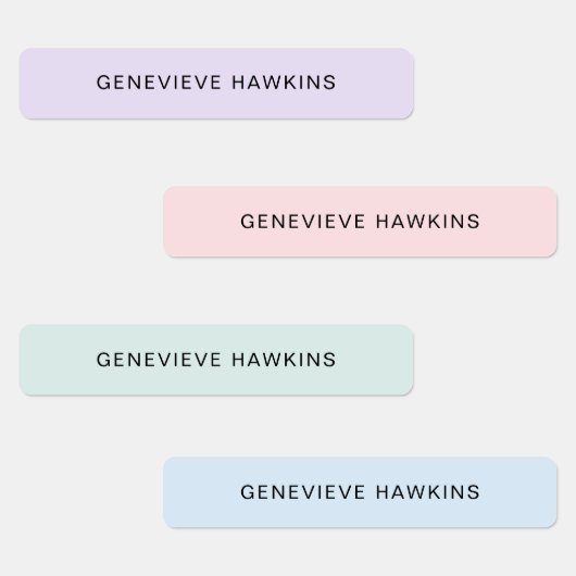 キッズパステル名ラベル ラベル (グループ)