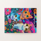 キッズパピー&キッテンガーデンアドベンチャー ジグソーパズル (横)