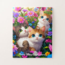 キッズパピー&キッテンガーデンアドベンチャー ジグソーパズル