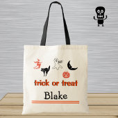 キッズパーソナライズされたハロウィーントート トートバッグ