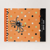 キッズパーソナライズされたハロウィーン ジグソーパズル (横)