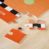 キッズパーソナライズされたハロウィーン ジグソーパズル (側面)