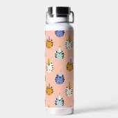 キッズパーソナライズされたパーティーキャットウォーターボトル ウォーターボトル (背面)