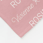 キッズパーソナライズされたフリースブランケット フリースブランケット (角)