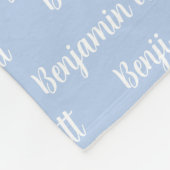 キッズパーソナライズされたフリースブランケット フリースブランケット (角)