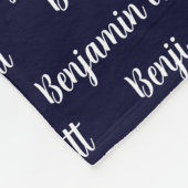 キッズパーソナライズされたフリースブランケット フリースブランケット (角)