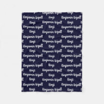 キッズパーソナライズされたフリースブランケット